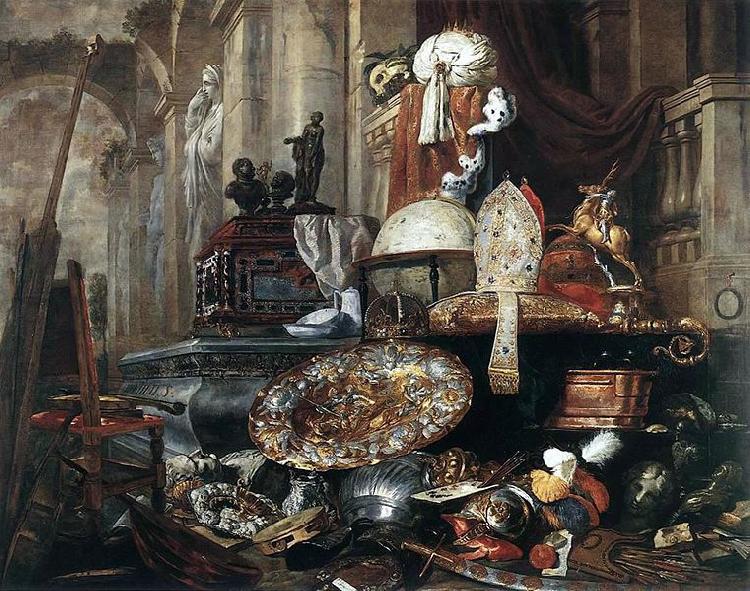 Pieter Boel Large Vanitas - Still-Life oil painting picture